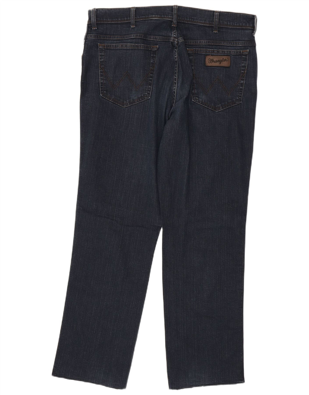 Wrangler Straight Jeans til mænd W38 L31 Marineblå