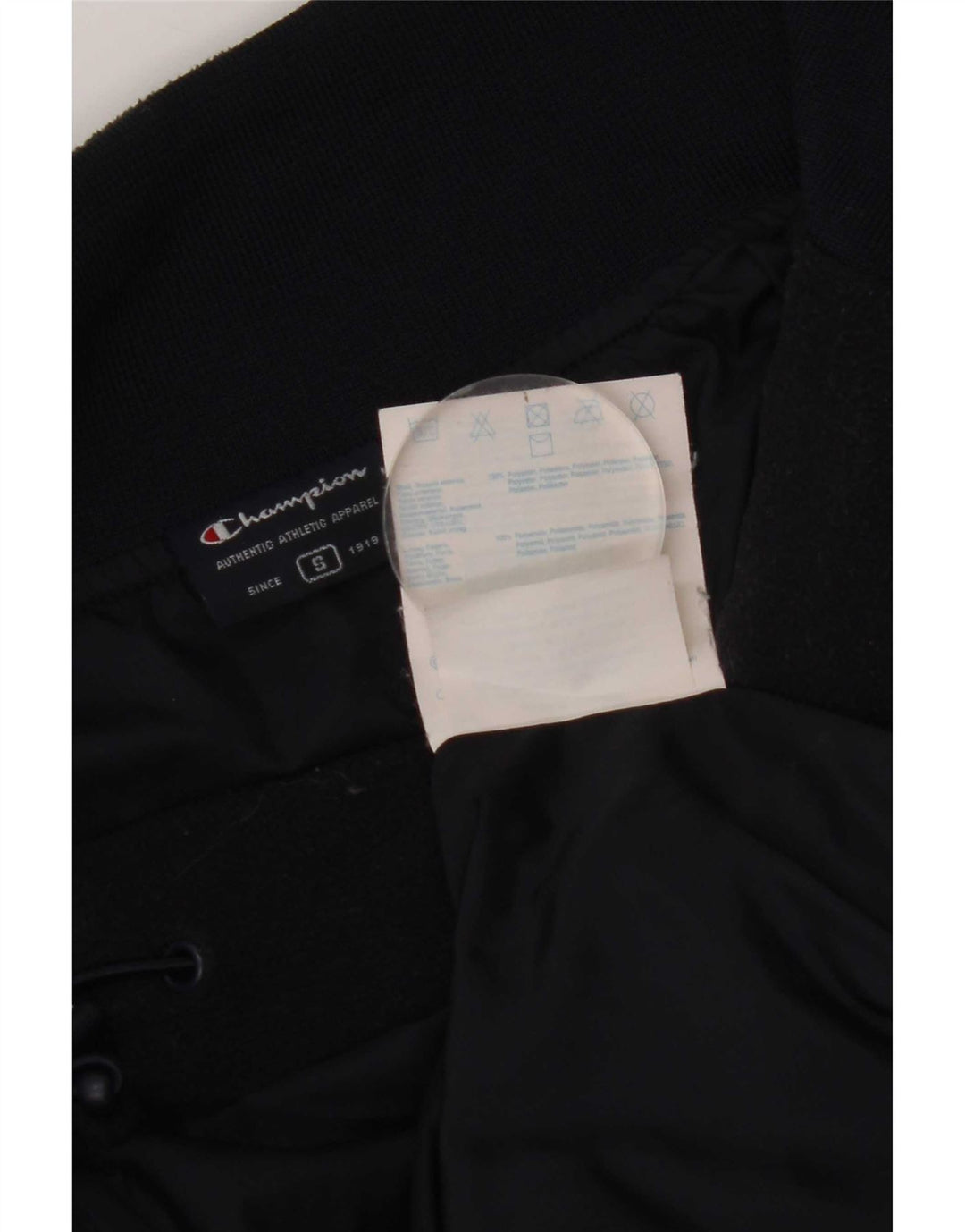 Champion Herre fleecejakke UK 36 Small Navy Blue Polyester