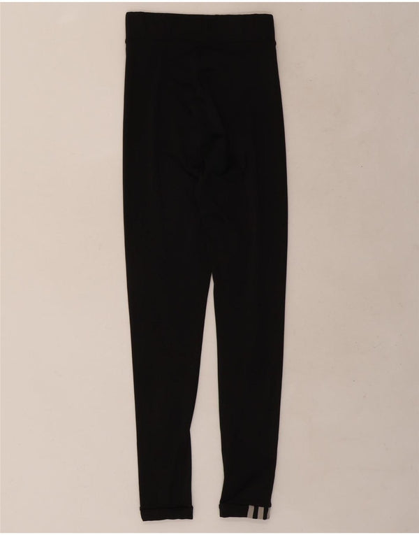 Adidas Grafiske Leggings til kvinder UK 4 XS Sort