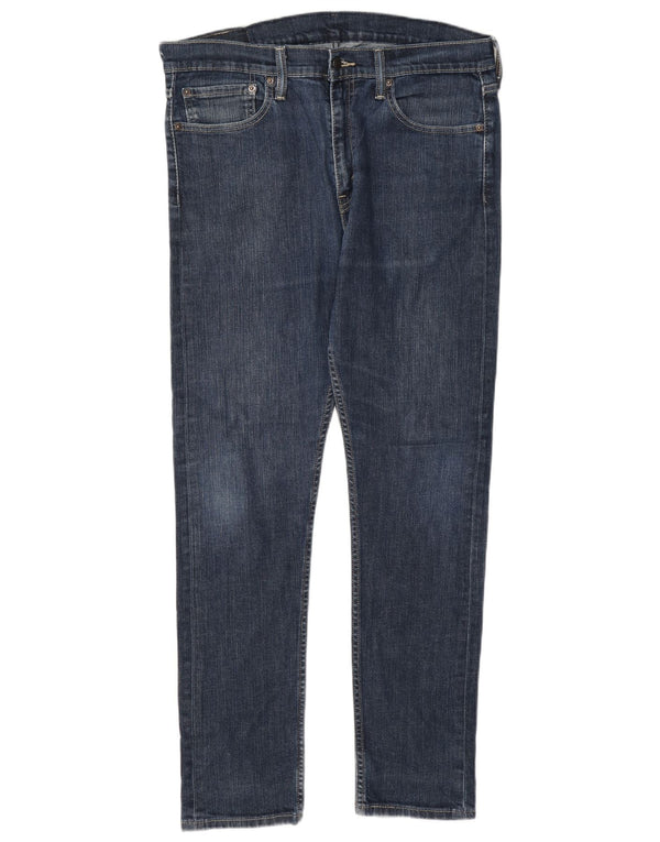 Levi's Herre 510 Skinny Jeans W34 L32 Blå Bomuld