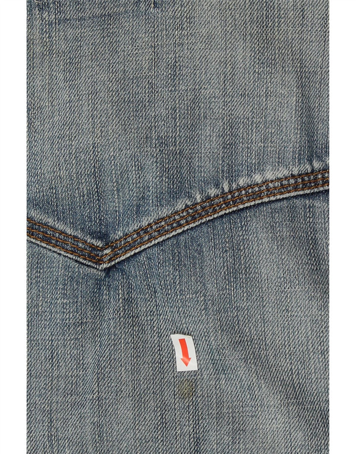 BENETTON Womens Denim Jacket UK 14 Medium Blue Vintage Benetton and Second-Hand Benetton from Messina Hembry 