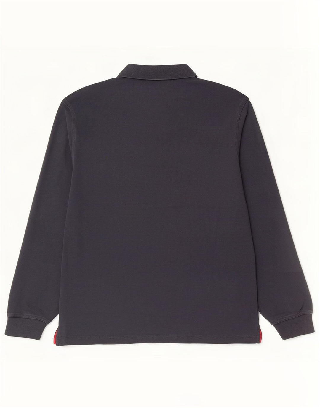 Gant Langærmet Polo Shirt til mænd 2XL Grå Bomuld