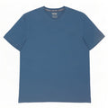 Fat Face Herre T-Shirt Top 2XL Blå Bomuld