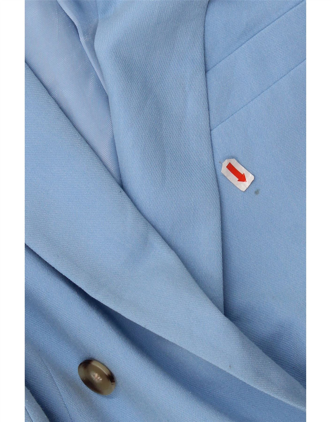 ZARA dobbeltradet blazerjakke til kvinder DK 6 XS blå polyester