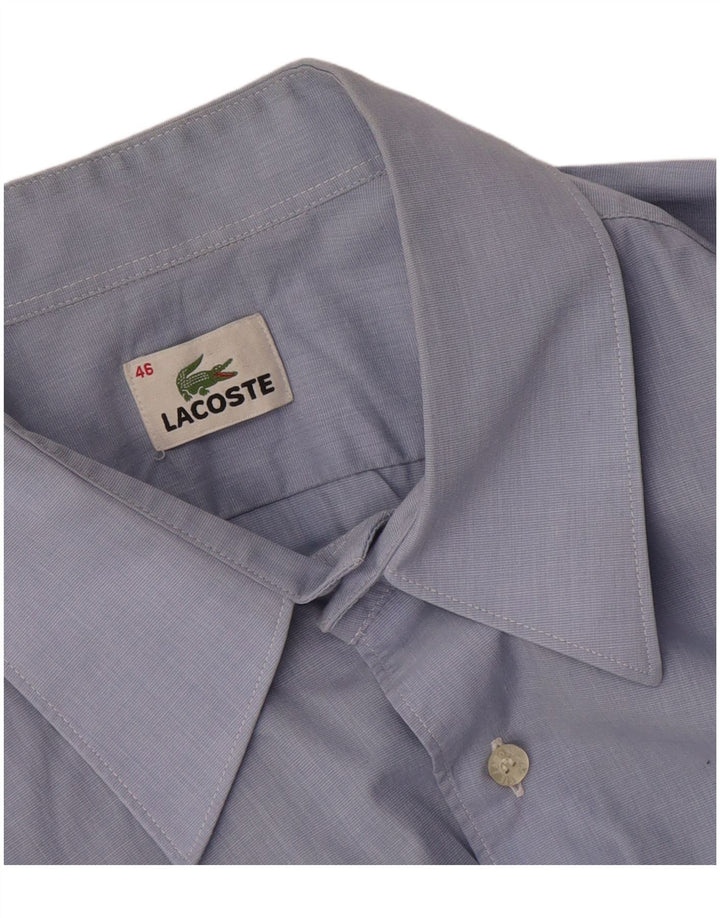 Lacoste Herreskjorte Str. 46 2XL Blå