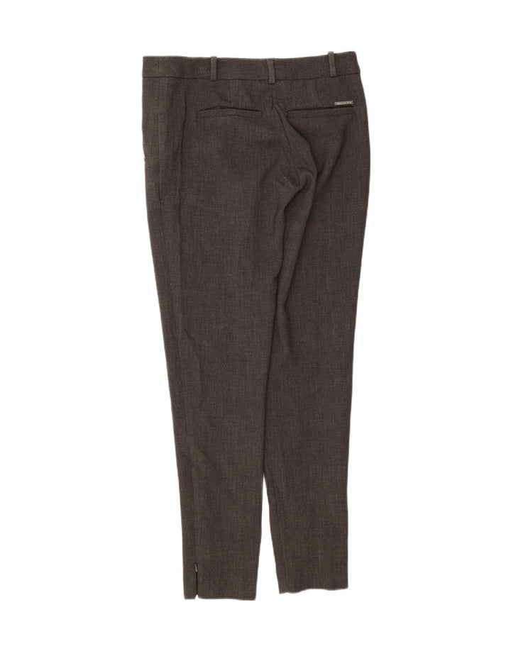 MICHAEL KORS Womens Slim Suit Trousers W29 L29 Grey Polyester Vintage Michael Kors and Second-Hand Michael Kors from Messina Hembry 