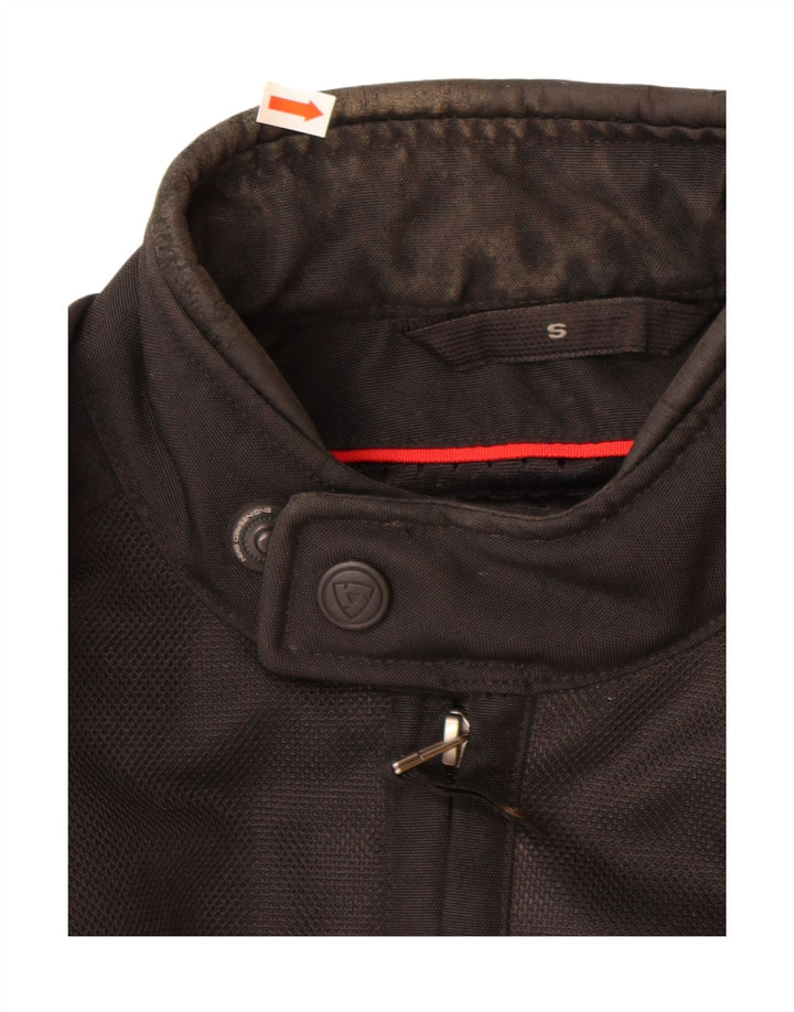 REVIT Herre Graphic Racer Jacket UK 36 Small Black Polyester