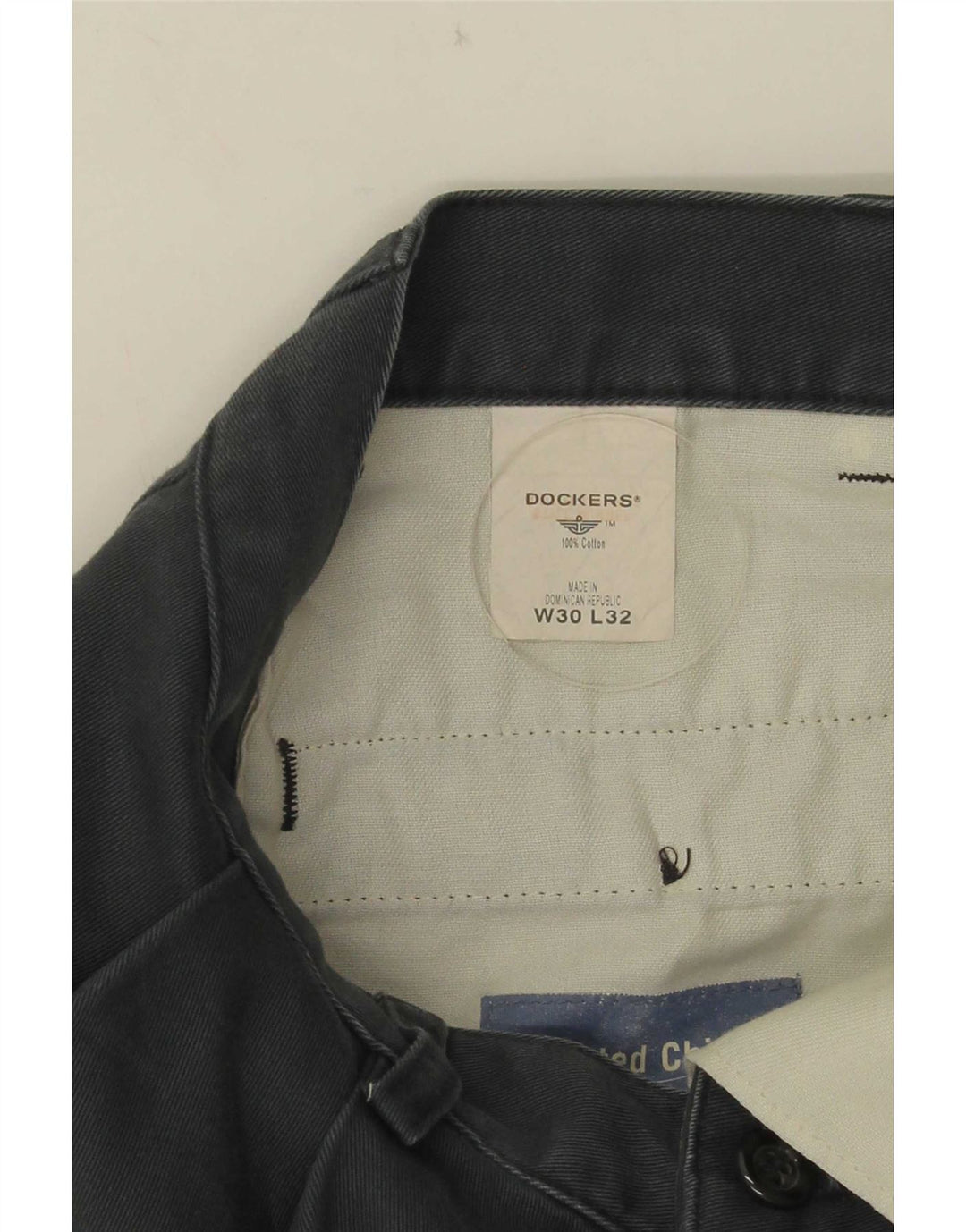 Dockers Herre Pegged Chino Bukser W30 L32 Grå