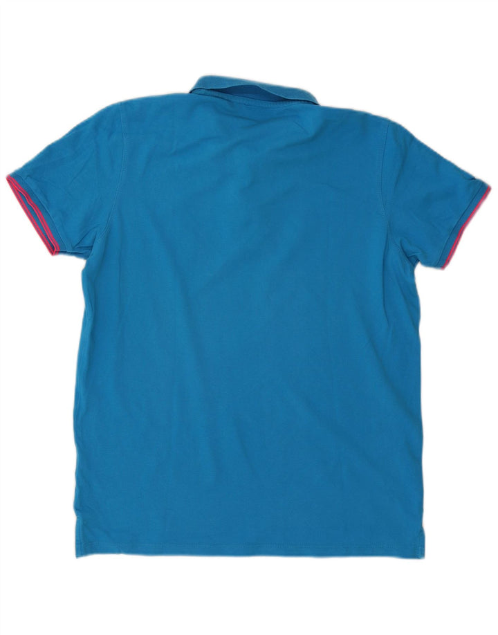 U.S. POLO ASSN. Herre poloskjorte stor blå