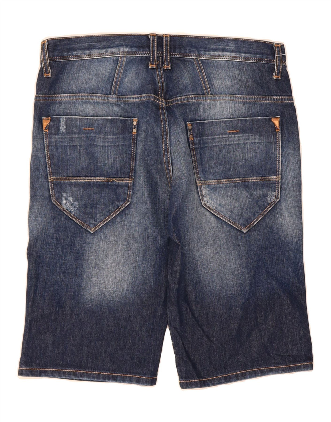 ANTONY MORATO Womens Bermuda Denim Shorts IT 44 Medium W28 Blue Cotton Vintage Antony Morato and Second-Hand Antony Morato from Messina Hembry 