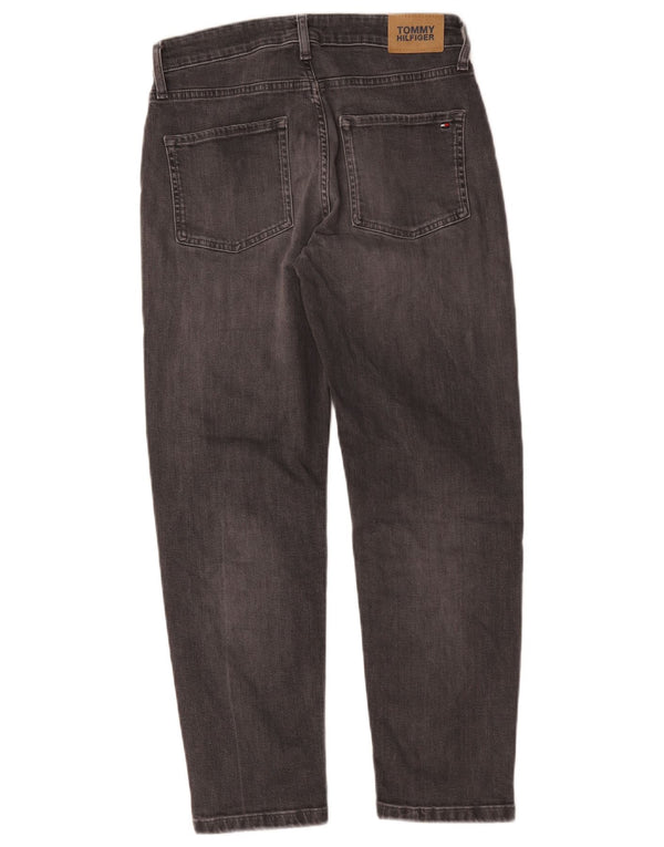 Tommy Hilfiger drenge tilspidsede jeans 13-14 år W28 L26 grå bomuld