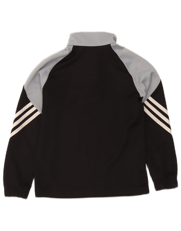 Adidas Boys Climalite Pullover Træningsdragt Top 7-8 år Lille Sort