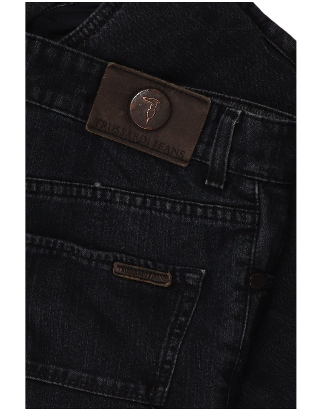 Trussardi Straight Jeans til mænd W34 L30 Marineblå