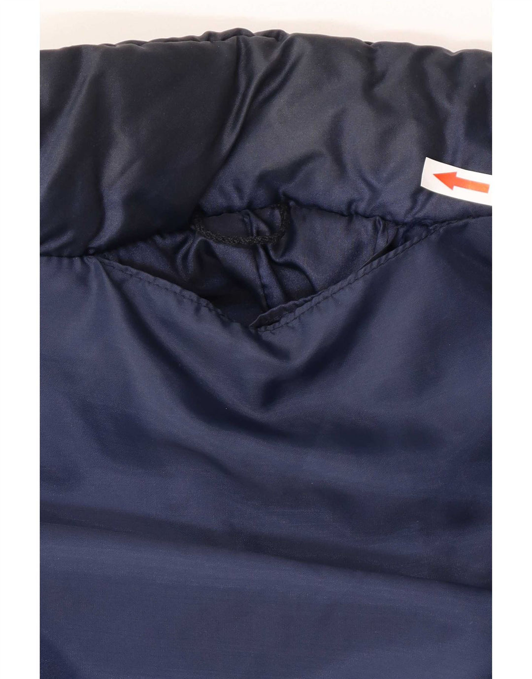 Vintage polstret herrejakke UK 38 Medium Blue Colourblock