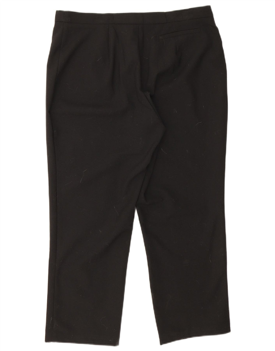 Marella Dame Straight Cropped Trousers W32 L23 Sort