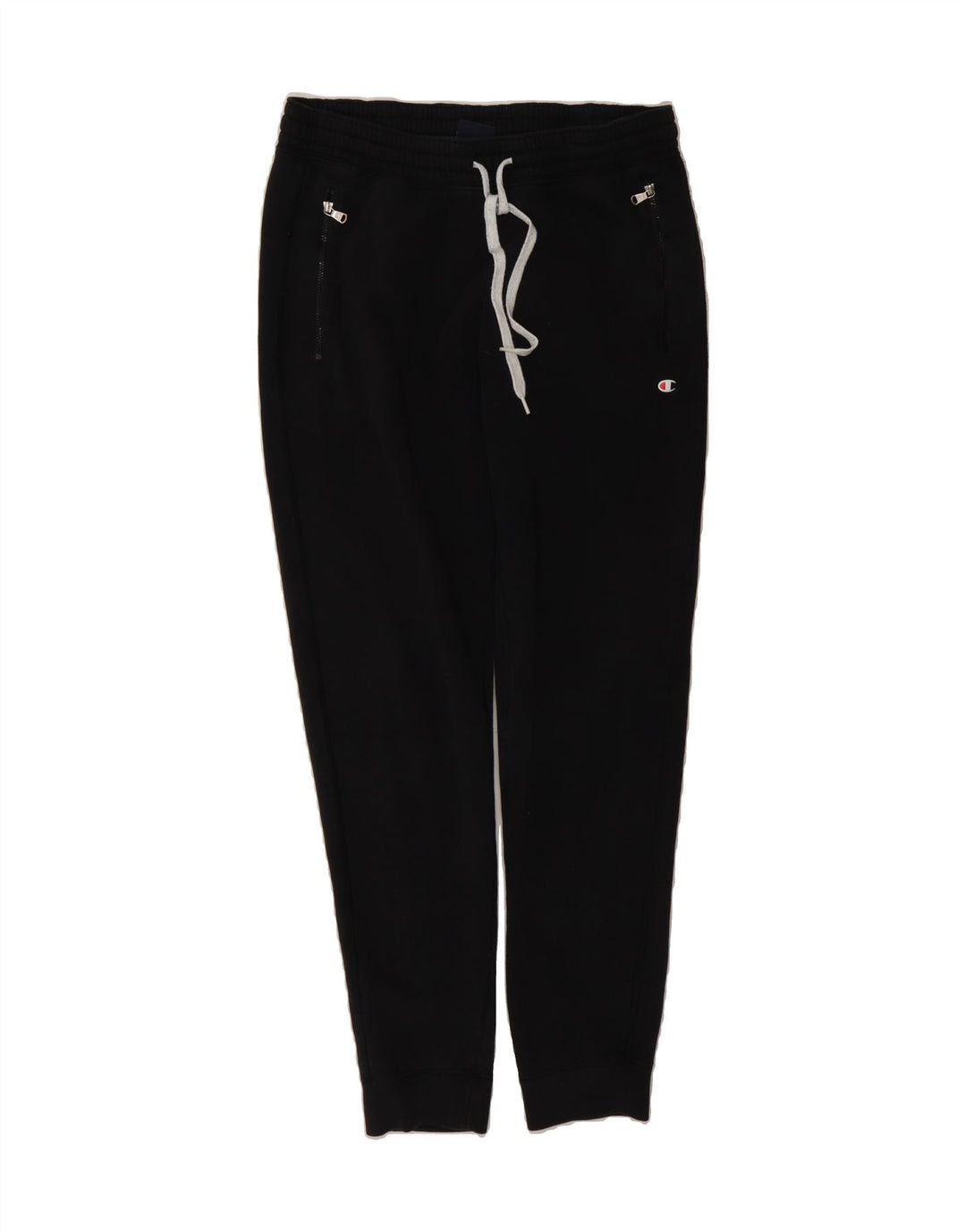 CHAMPION Mens Tracksuit Trousers Joggers Small Black Cotton Vintage Champion and Second-Hand Champion from Messina Hembry 