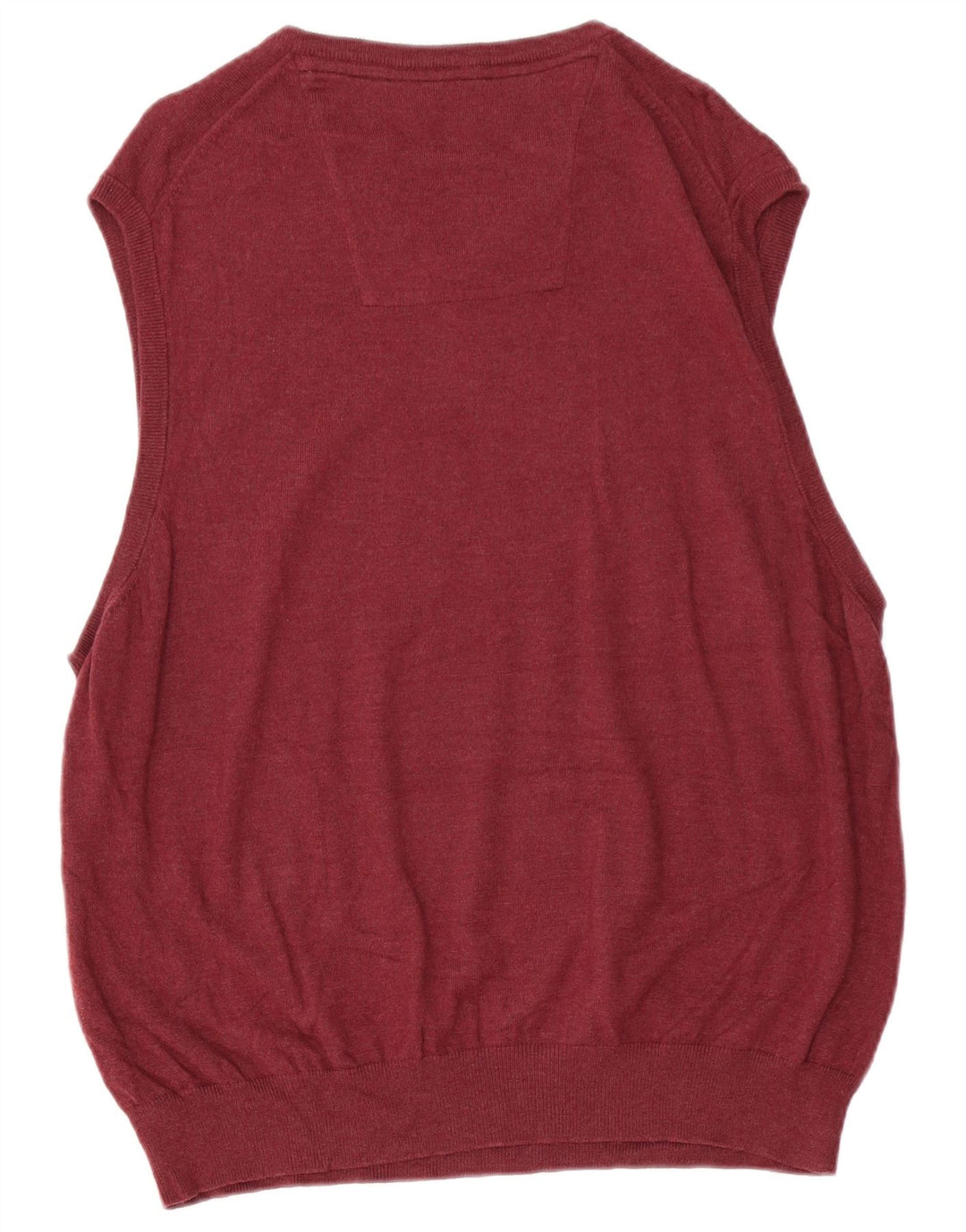 IZOD Mens Vest Tank Top XL Burgundy