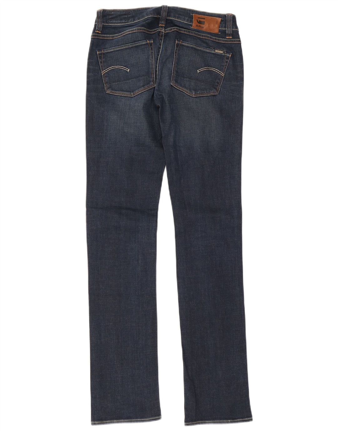 G-Star Dame 3301 Slim Jeans W26 L32 Blå Bomuld
