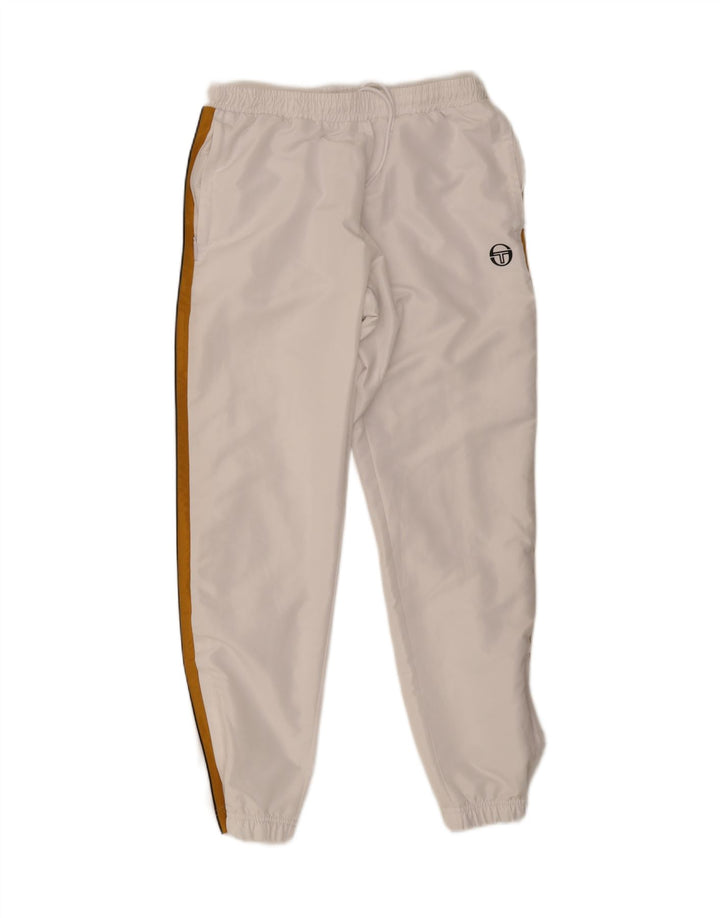 Sergio Tacchini Herre træningsdragt Bukser Joggers Large White Polyester