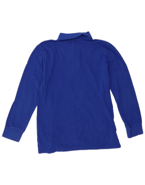 Polo Ralph Lauren drenge langærmet polo skjorte 10-11 år mellemblå