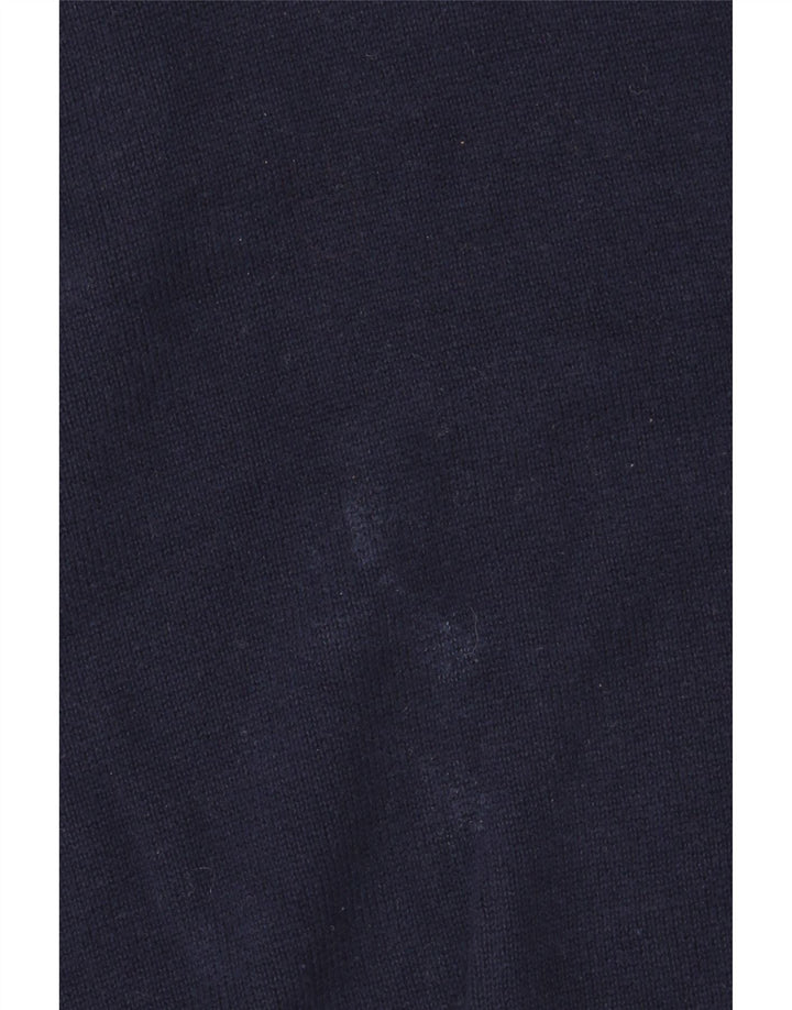 Marks & Spencer Herre V-hals sweater Stor marineblå bomuld