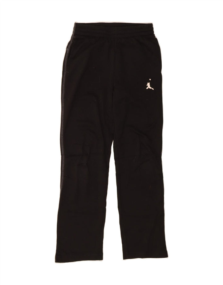 JORDAN Boys Therma-Fit Tracksuit Trousers 10-11 Years Medium Black Vintage Jordan and Second-Hand Jordan from Messina Hembry 