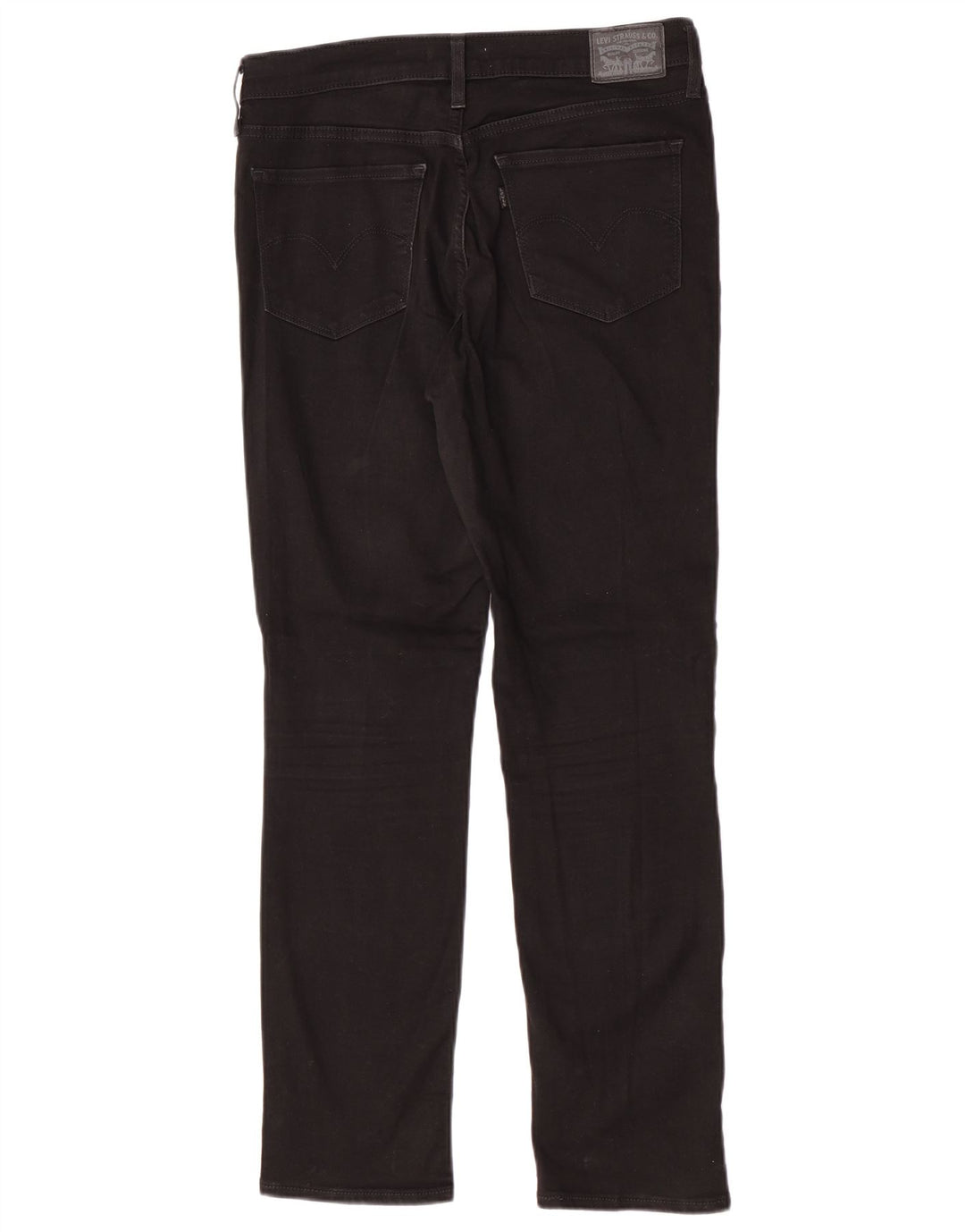 Levi's Womens 312 Shaping Slim Jeans W29 L30 Sort bomuld