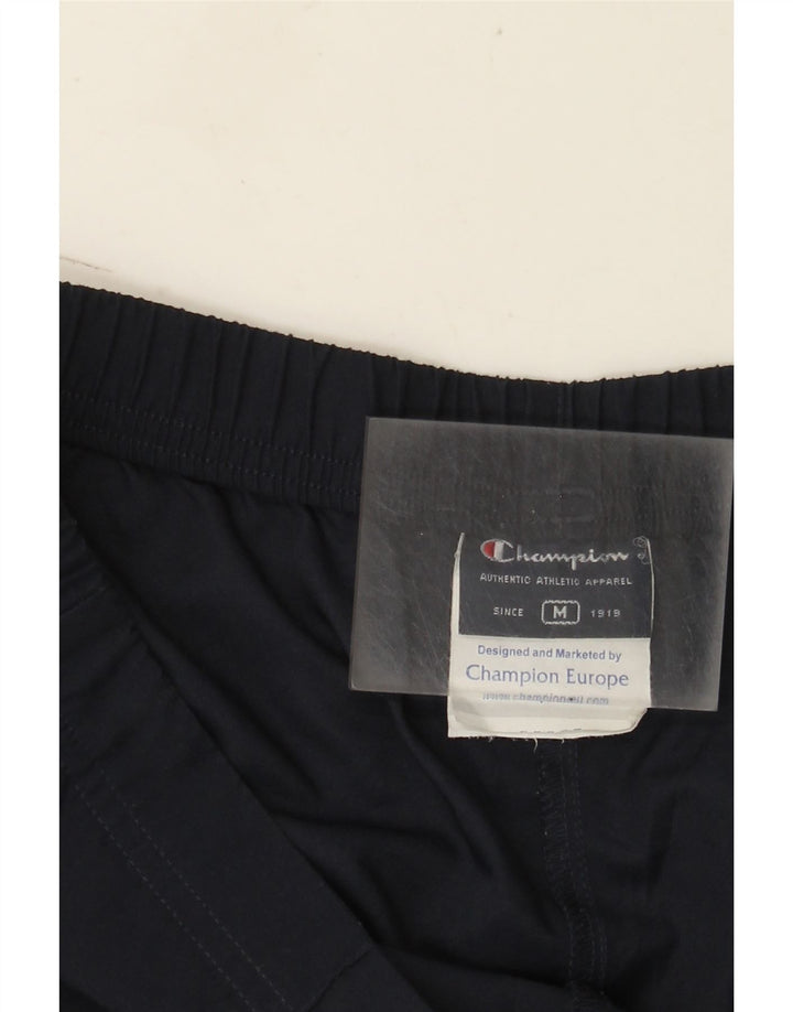Champion Womens træningsdragt Bukser UK 14 Medium Navy Blue Polyester