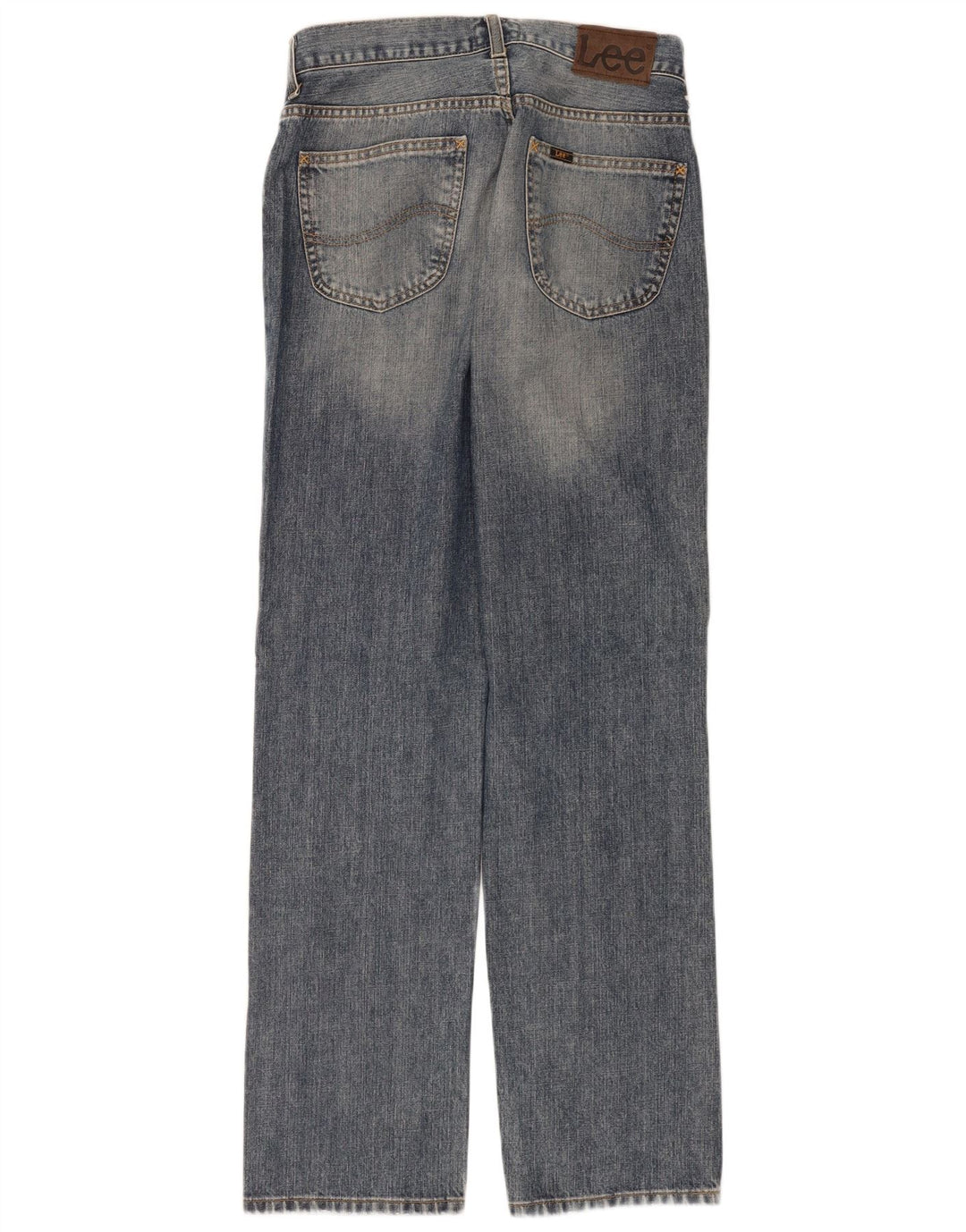 Lee Dame Seattle Straight Jeans W33 L34 Blå Bomuld