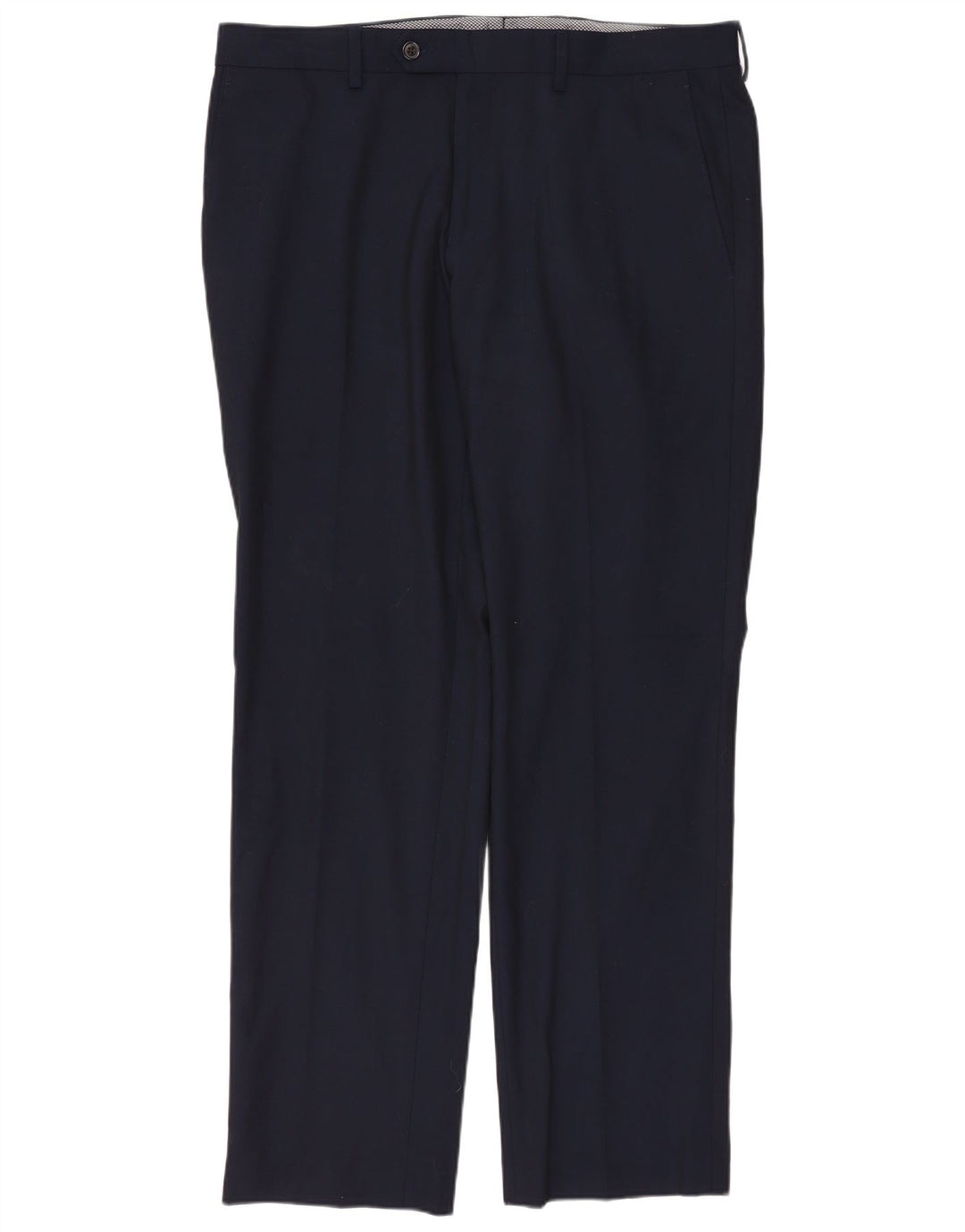 CHAPS Lige jakkesæt til mænd W34 L30 Marineblå polyester