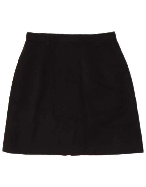 Vintage mininederdel til kvinder W26 Lille sort