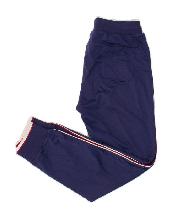 CHAMPION Womens Tracksuit Trousers Joggers UK 12 Medium Blue Polyester Vintage Champion and Second-Hand Champion from Messina Hembry 