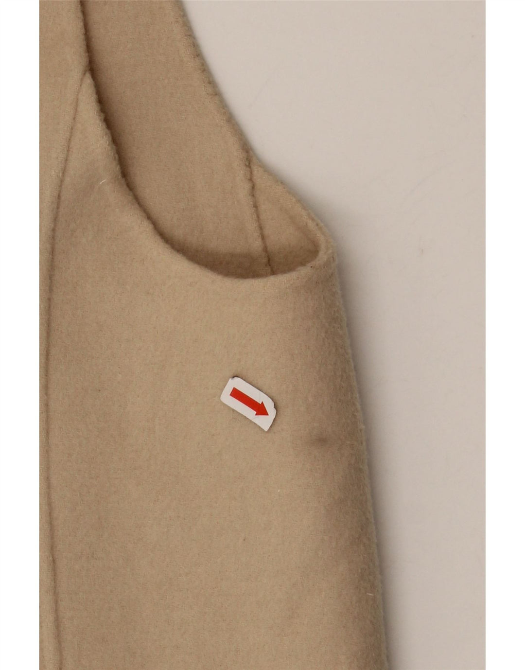 MASSIMO DUTTI Womens Longline Cardigan Sweater UK 12 Medium Beige Vintage Massimo Dutti and Second-Hand Massimo Dutti from Messina Hembry 