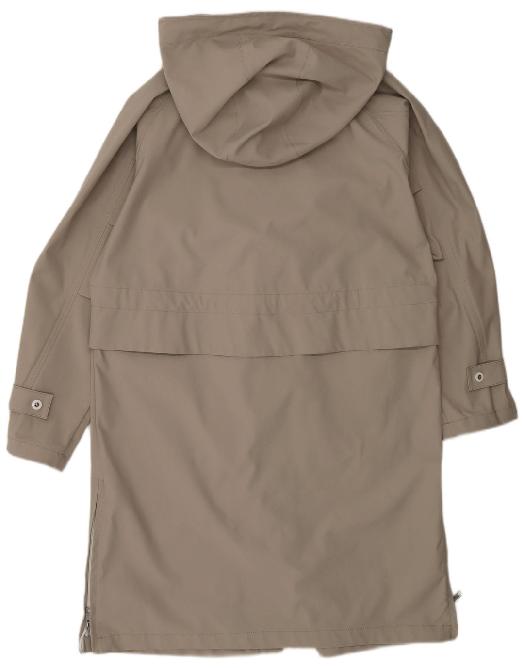 Esprit Dame Hætte Oversized Regnfrakke UK 6 XS Beige Polyester