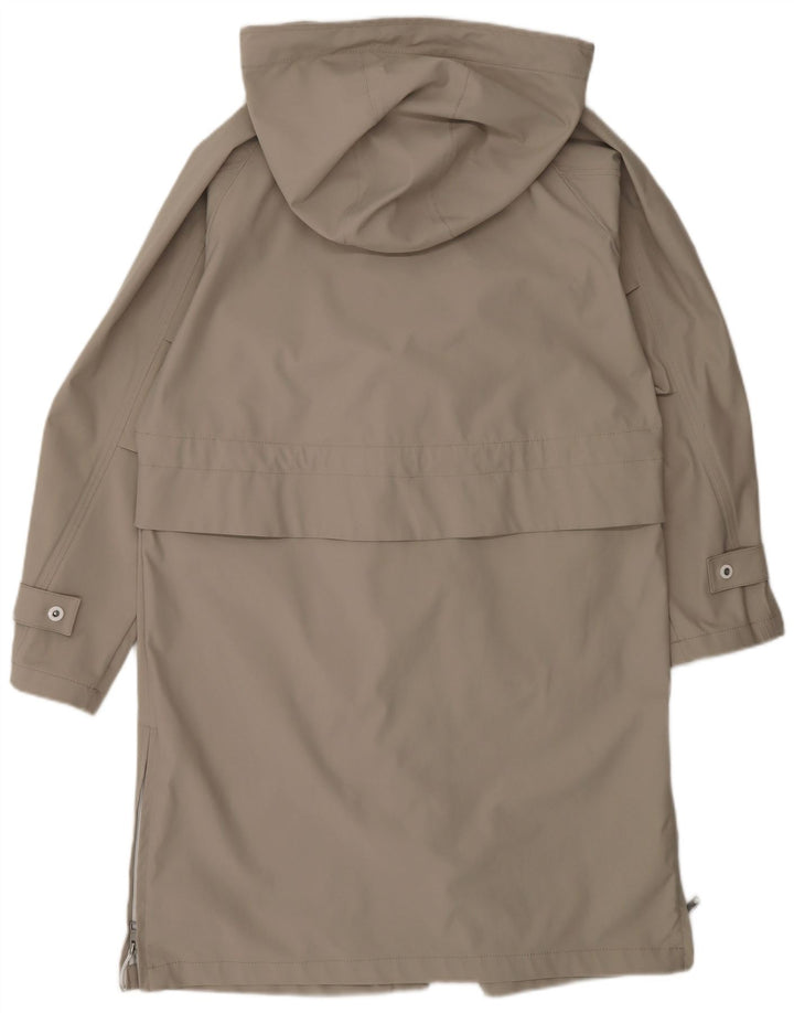 Esprit Dame Hætte Oversized Regnfrakke UK 6 XS Beige Polyester