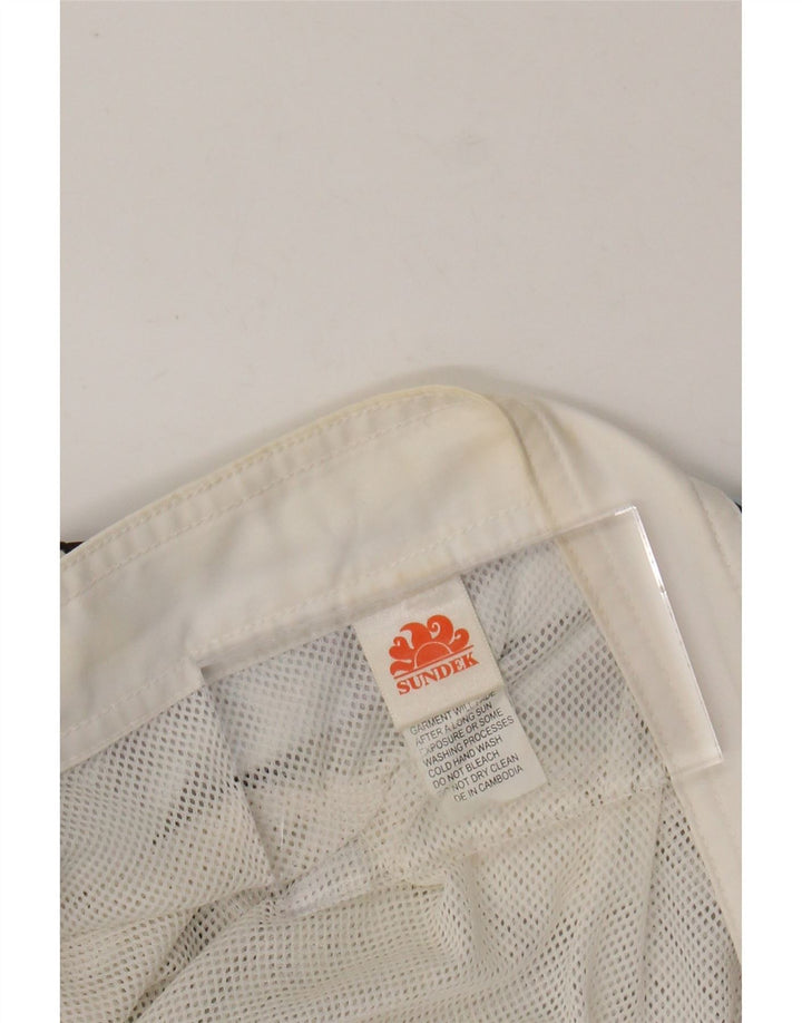 SUNDEK Badeshorts til mænd Large Black Floral Polyester