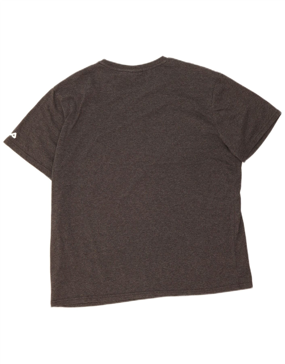 FILA Mens Graphic T-Shirt Top 2XL Grey Cotton