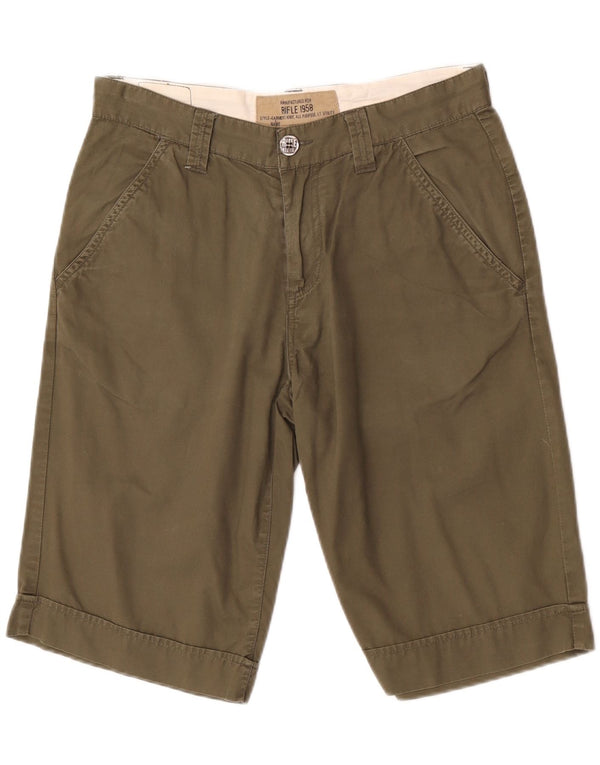 Rifle Herre Chino Shorts W31 Medium Khaki Bomuld