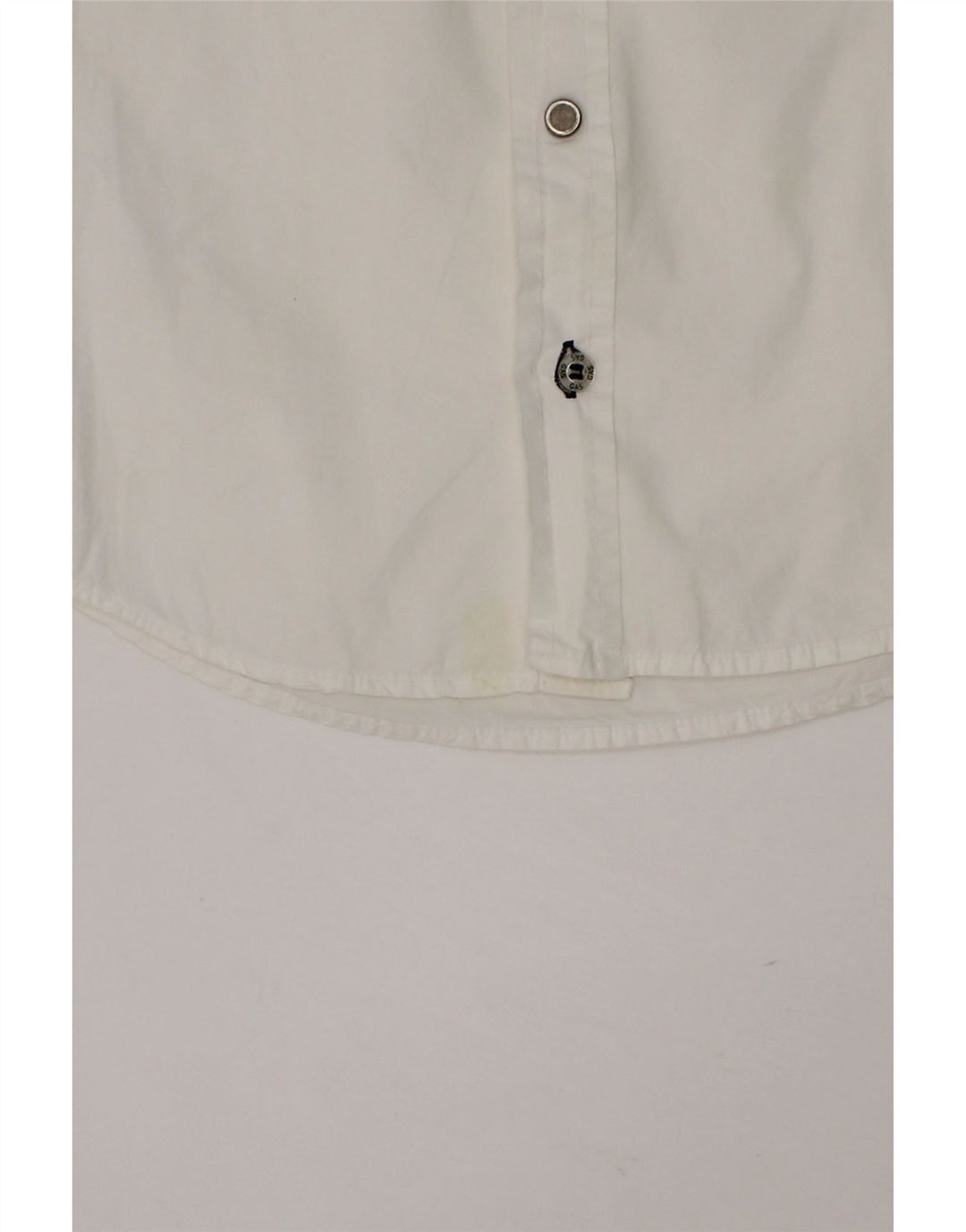 GAS Boys Shirt 5-6 Years White Cotton Vintage Gas and Second-Hand Gas from Messina Hembry 
