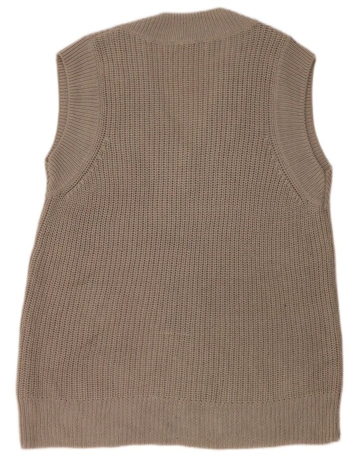 Zara herrevest tanktop lille brun akryl