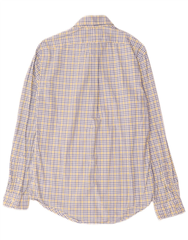 Ralph Lauren Herre Slim Fit skjorte Medium hvid ternet bomuld