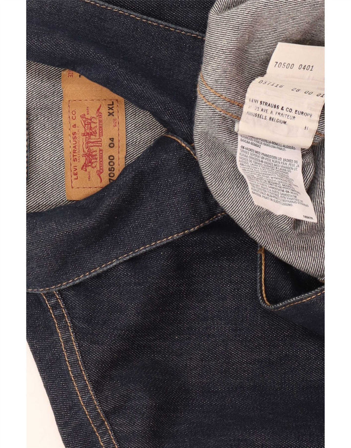 Levi's Herre denimjakke UK 44 2XL Marineblå Bomuld