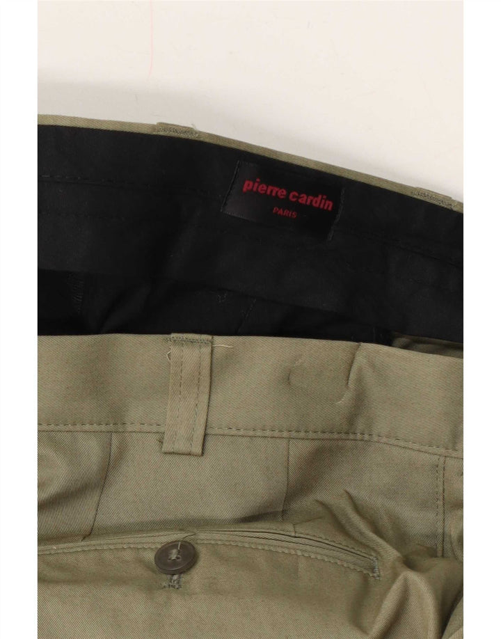 Pierre Cardin Herre Pegged Suit Bukser W40 L31 Khaki