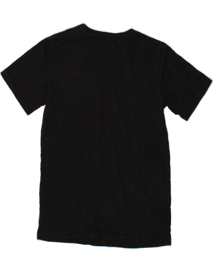 LEVI'S Boys Graphic T-Shirt Top 13-14 Years XL Black Vintage Levi's and Second-Hand Levi's from Messina Hembry 