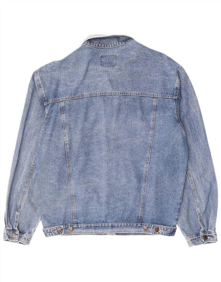 Vintage Herre denimjakke UK 44 2XL Blå Bomuld
