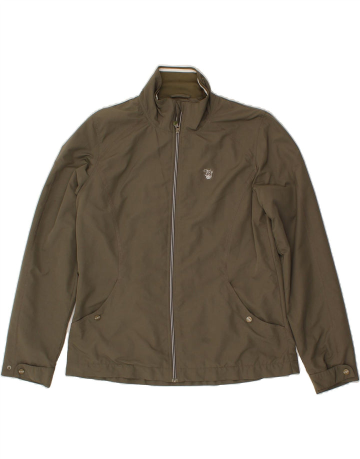 ESPRIT Womens Windbreaker Jacket UK 16 Large Khaki Polyester Vintage Esprit and Second-Hand Esprit from Messina Hembry 