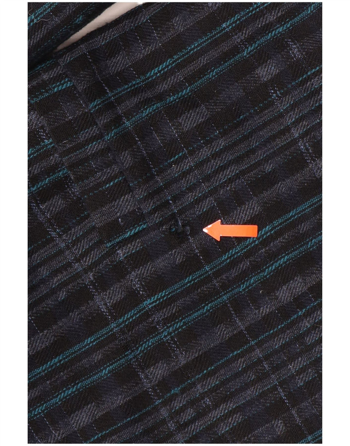 GIERRE Herre 1-knap blazerjakke UK 38 Medium Marineblå Geometrisk