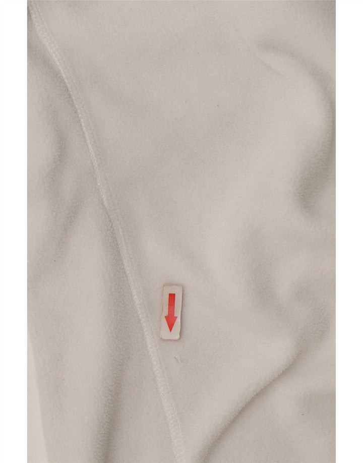 Helly Hansen Fleece Jumper med lynlås til mænd Medium White Colourblock Polyester