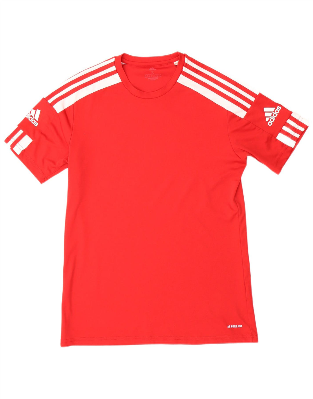 Adidas Herre Aeroready T-Shirt Top Lille Rød Colourblock