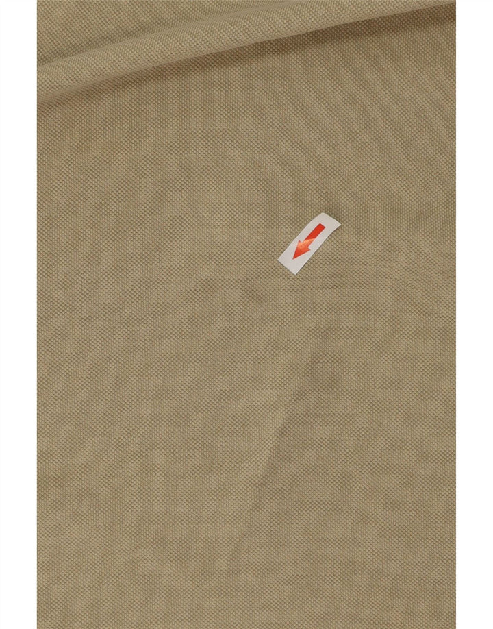 IZOD Poloskjorte til mænd Stor beige bomuld